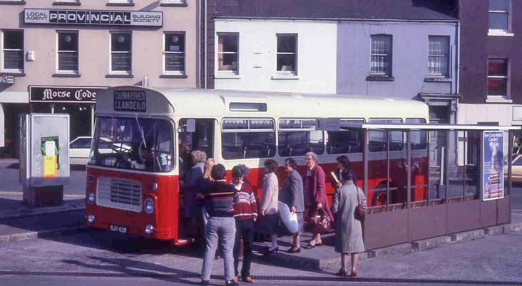 Davies Carmarthen Bristol LH6L ECW OJD63R